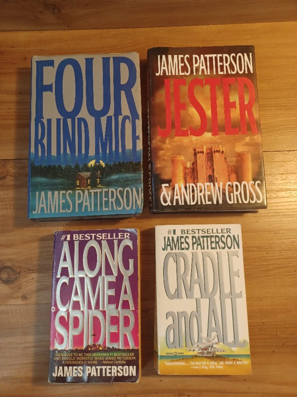 The Jester By James Patterson & Andrew Cross  Lot Of 4 Books